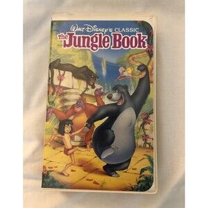 Rare*The Jungle Book VHS #1122, 1992, The Walt Disney Classic w/Robin Williams